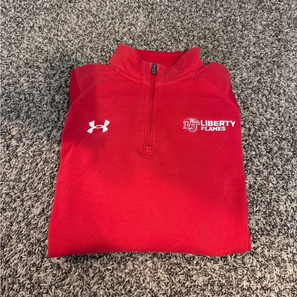 Liberty University Under Armour Quarterzip - Picture 2 of 5